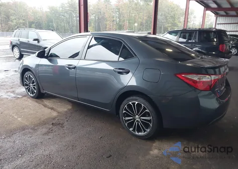 2016 Toyota Corolla S Plus z USA, uszkodzony, nr VIN 2T1BURHE2GC632483